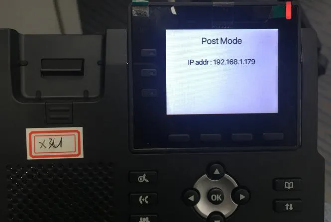Telefon wechselt in den POST-Modus