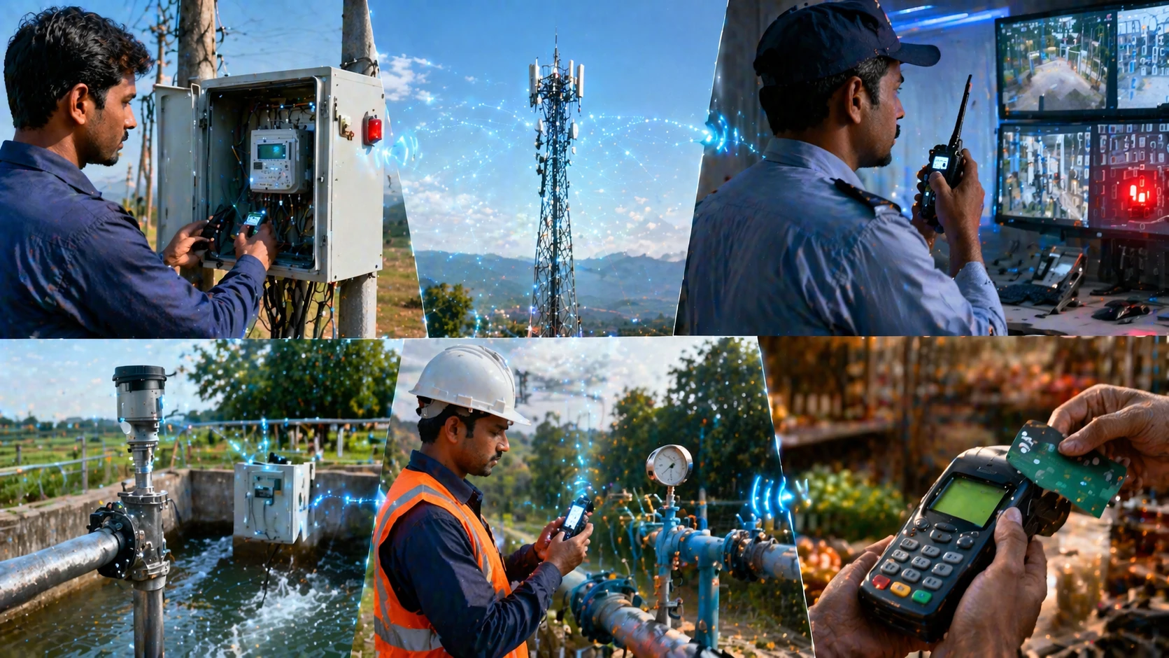 GSM-Mobilfunkkommunikation ist ein praktisches Anwendungsszenario