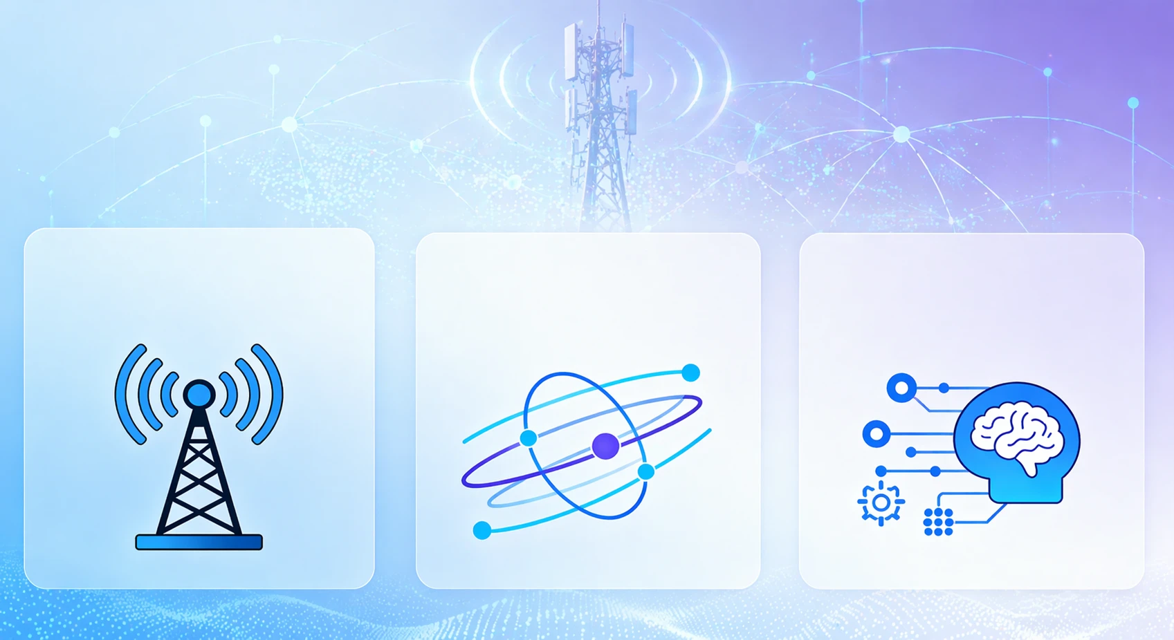 LTE-Bereitstellung mit Verbindung der Funkbasisstation zu Paketkernfunktionen für Mobilität, Authentifizierung und externes Daten-Routing