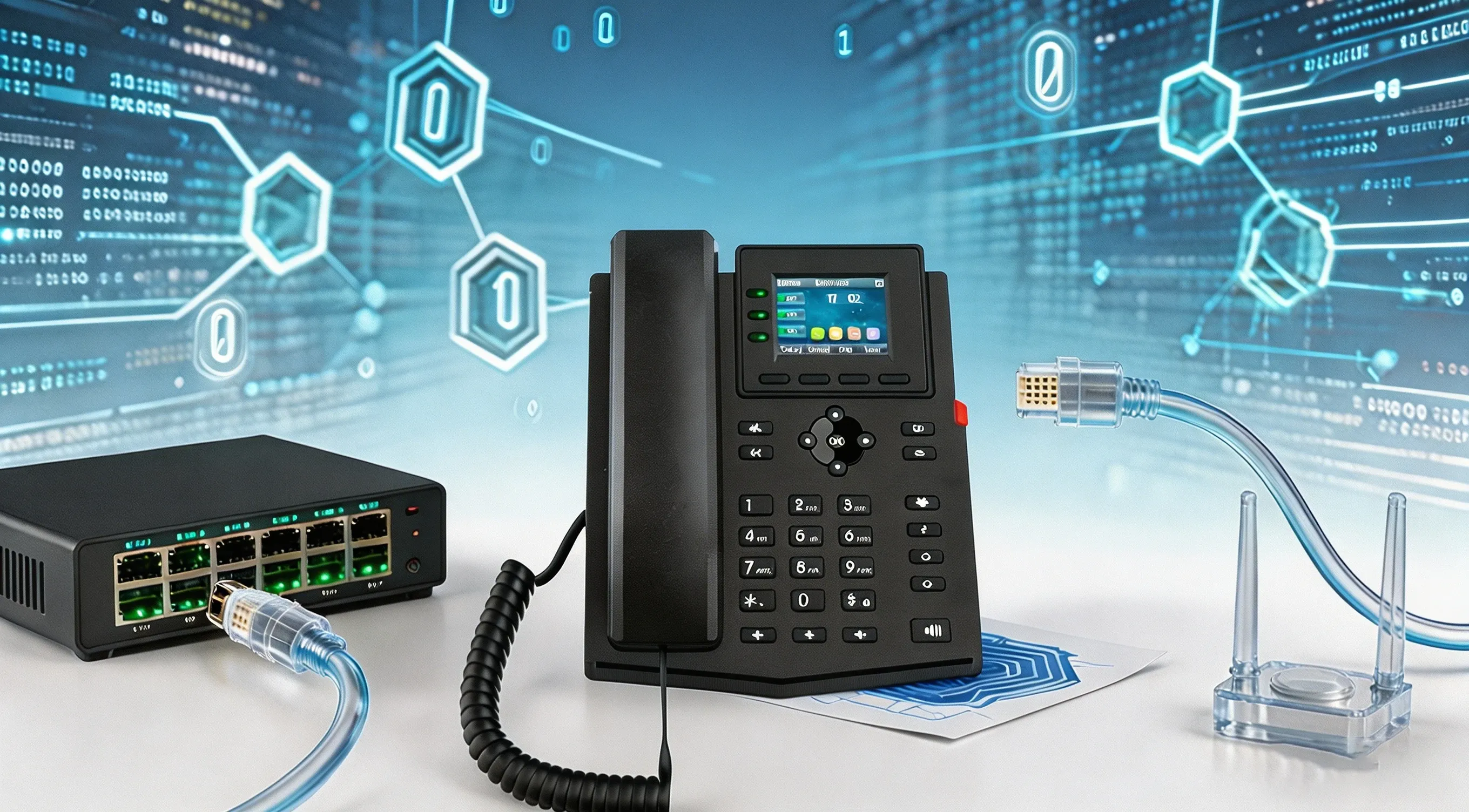 Verwaltbarer Ethernet-Switch mit PoE+-Stromversorgung für IP-Telefone, WLAN-Access-Points und Überwachungskameras über strukturierte Verkabelung Verwaltbarer Ethernet-Switch mit PoE+-Stromversorgung für IP-Telefone, WLAN-Access-Points und Überwachungskameras über strukturierte Verkabelung