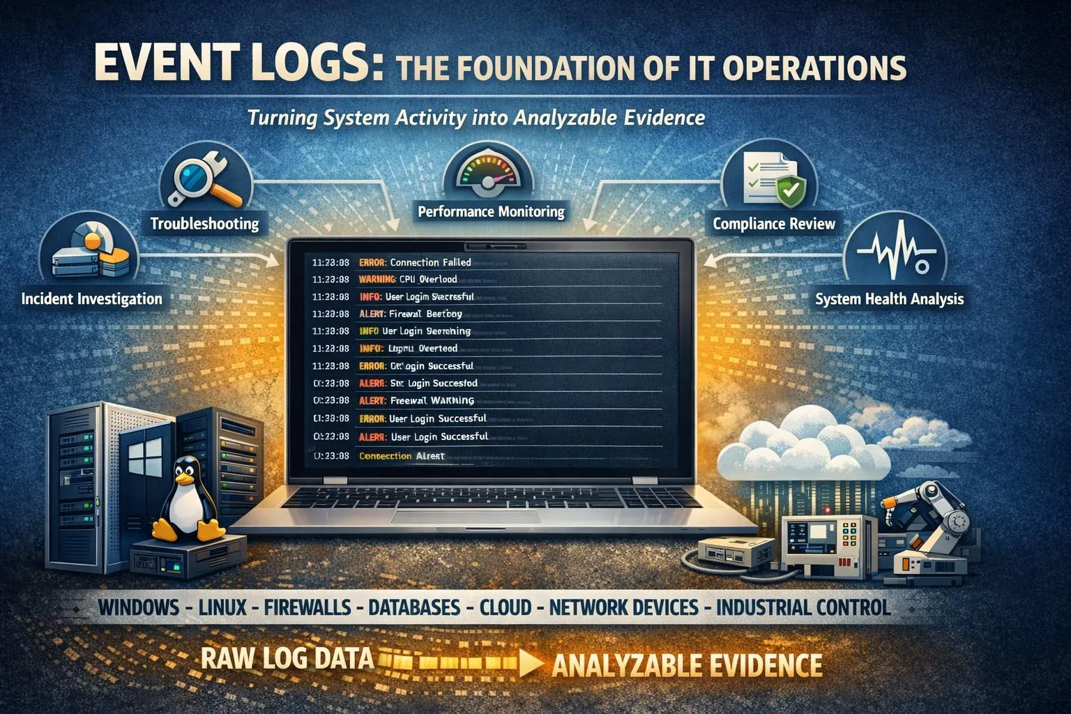 What Is Event Log? Features and Applications