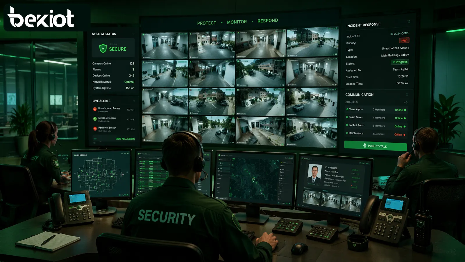 How IP PBX and Surveillance Systems Work Together for Smarter Security Operations