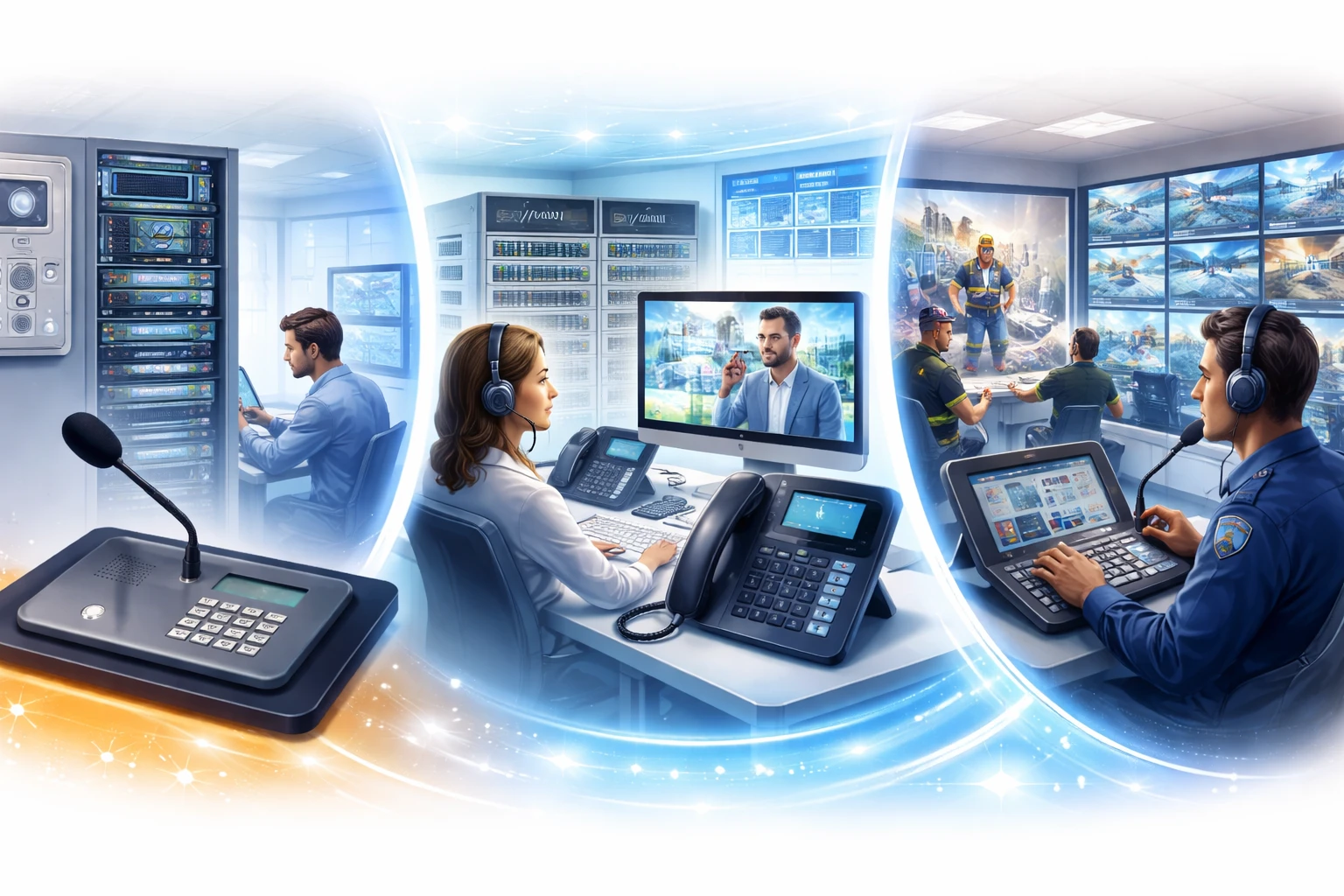 Vollduplex in VoIP, SIP-Gegensprechanlagen, Leitstellen und Notfallkommunikationsszenarien