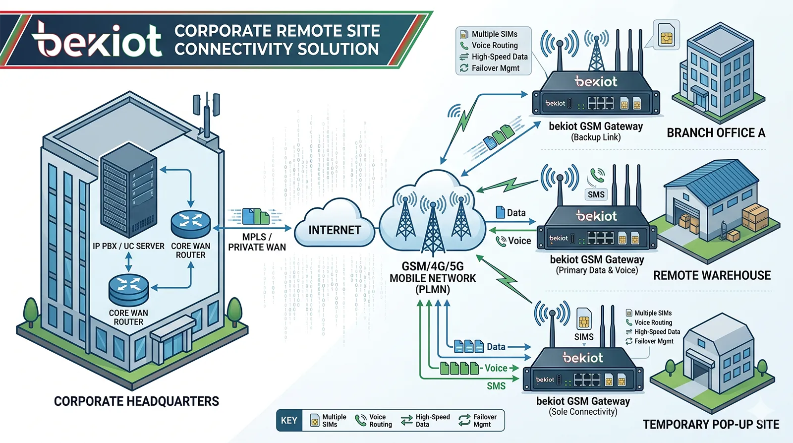 Was ist ein GSM-Gateway? Funktionen, Vorteile und Geschäftsanwendungen