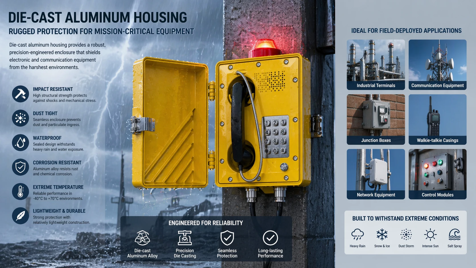 Was ist ein Druckguss-Aluminiumgehäuse? Normen, Schutzklassen und Anwendungen