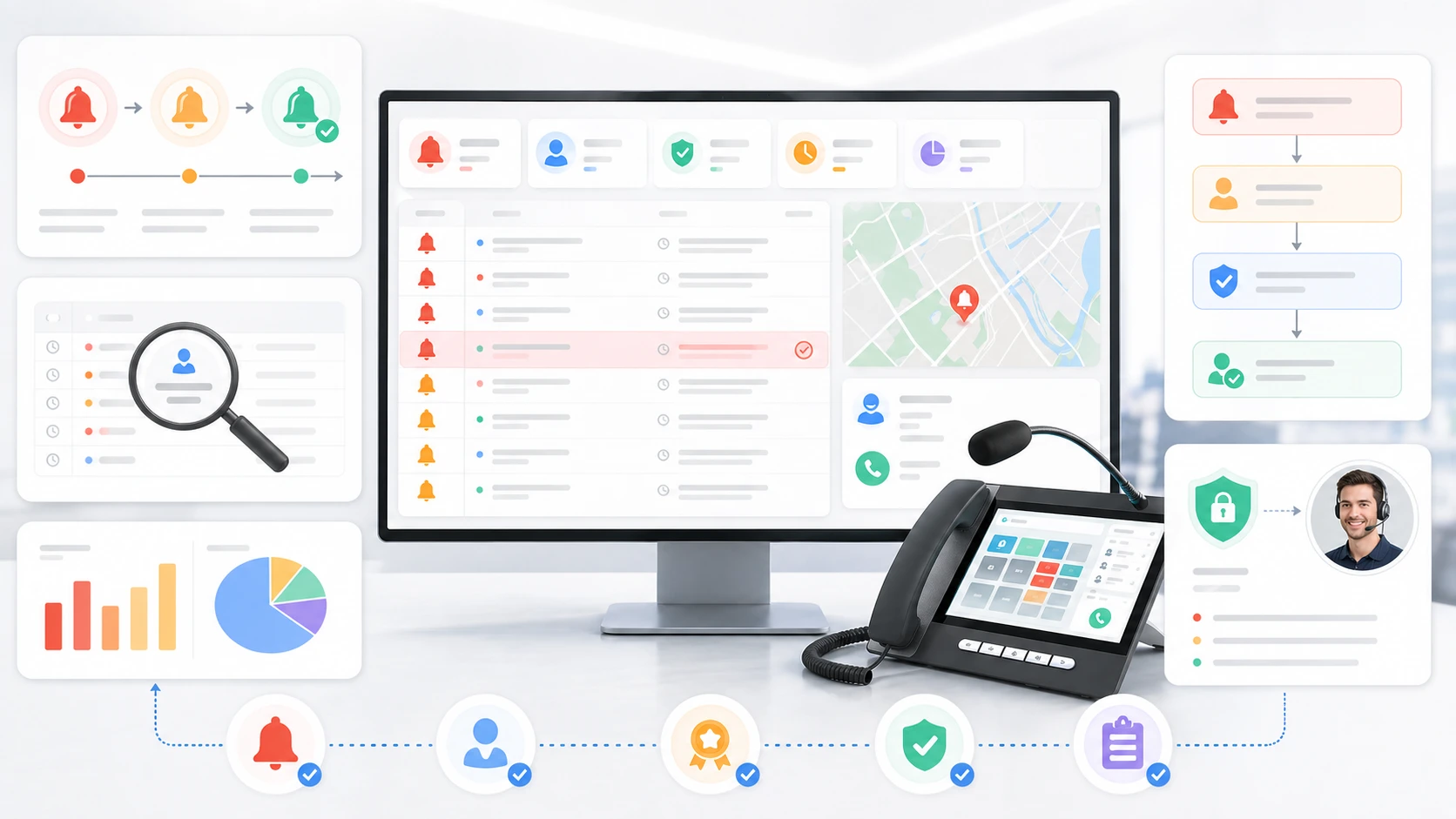 Merkmale der Alarmquittierung: sichtbare Alarmzustände, Bedienerrückverfolgbarkeit und Werkzeuge für den Arbeitsablauf