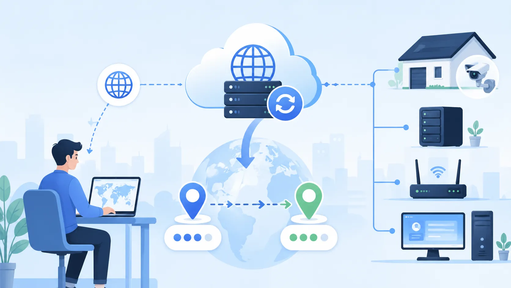 Welche praktischen Anwendungsszenarien und Vorteile bietet Dynamic DNS?