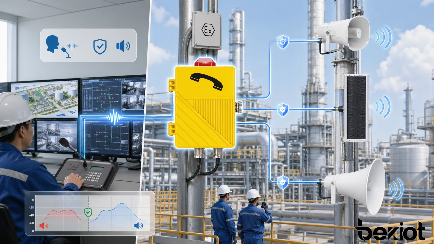 Rückkopplungsunterdrückung in SIP-Intercom, Beschallung, industriellem Paging, Leitstellen-Dispatch und Notfall-Help-Point-Systemen