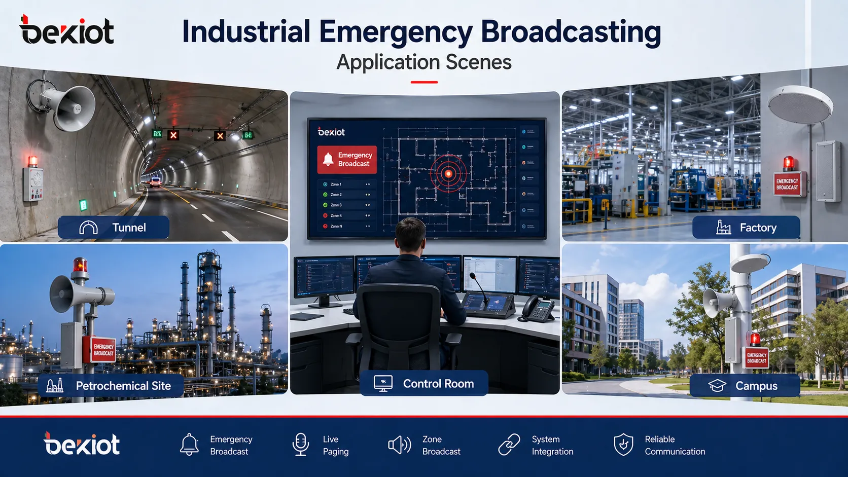 Beschallungssystem in der Notfallkommunikation: Funktionen, Vorteile und Auswahlleitfaden