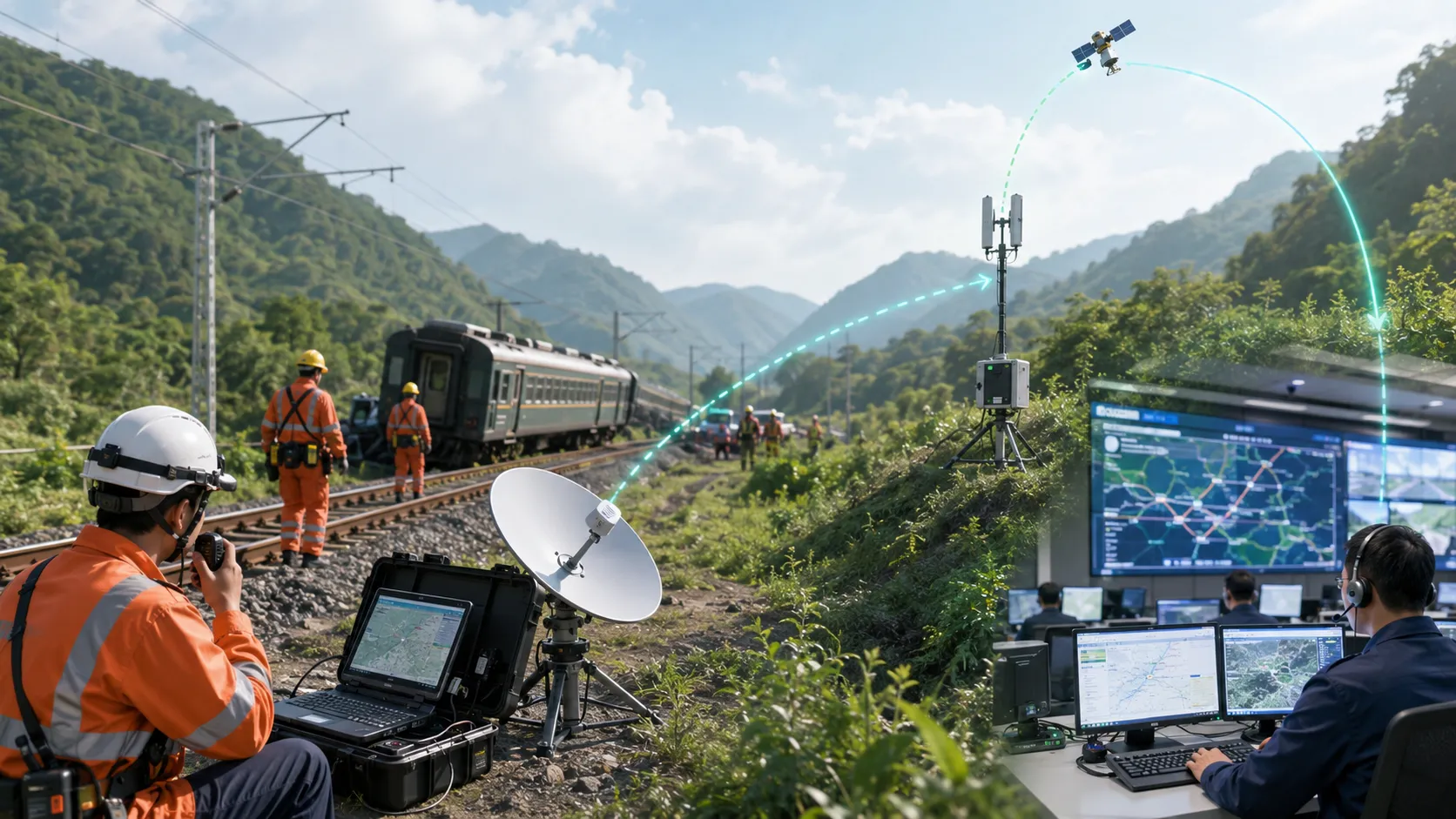 Bahn-Notfallkommunikation: So Bleiben Rettungsteams Verbunden, Wenn Kein Signal Vorhanden Ist