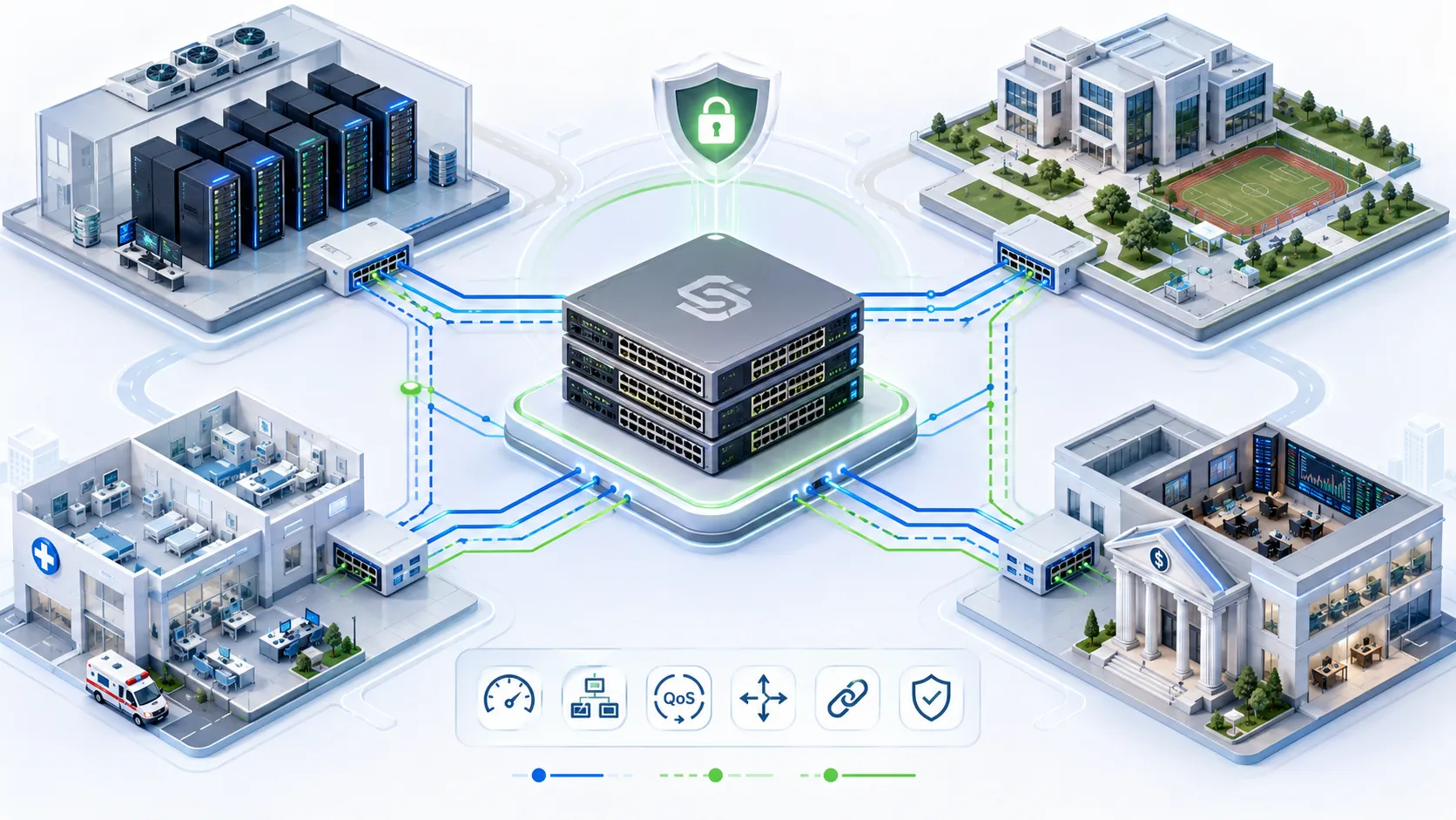 Schicht-3-Switches erklärt: Architektur, Routing-Logik, Anwendungsfälle und Leitfaden für das Netzwerkdesign