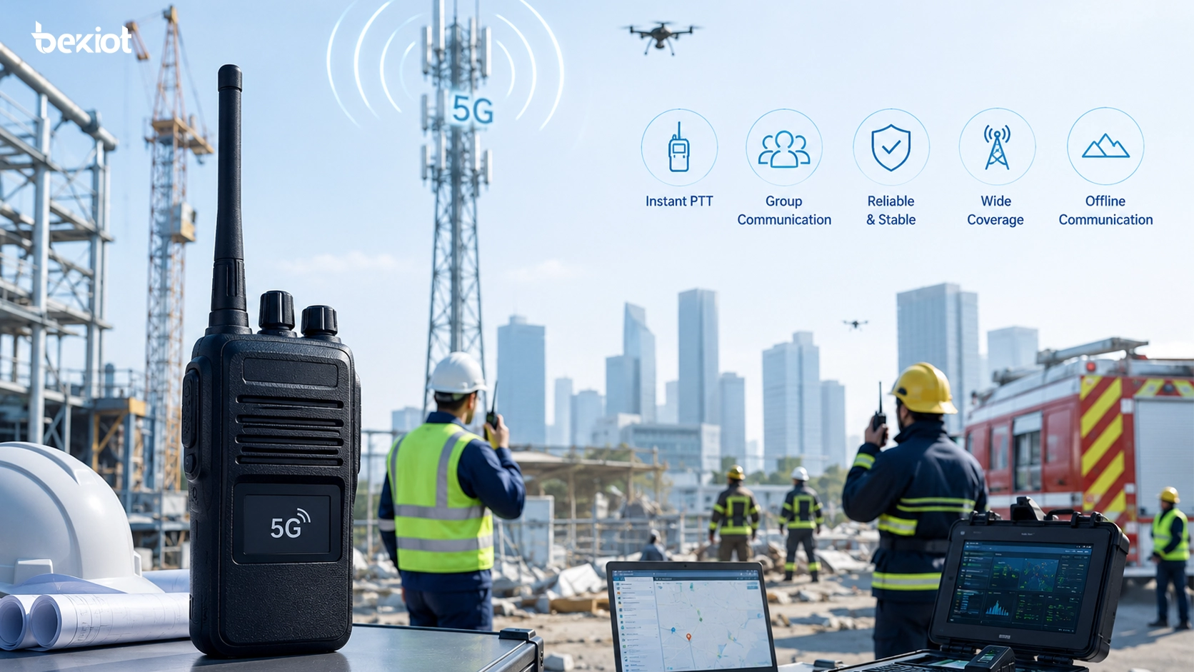 Warum Walkie-Talkies im 5G-Zeitalter weiterhin wichtig sind