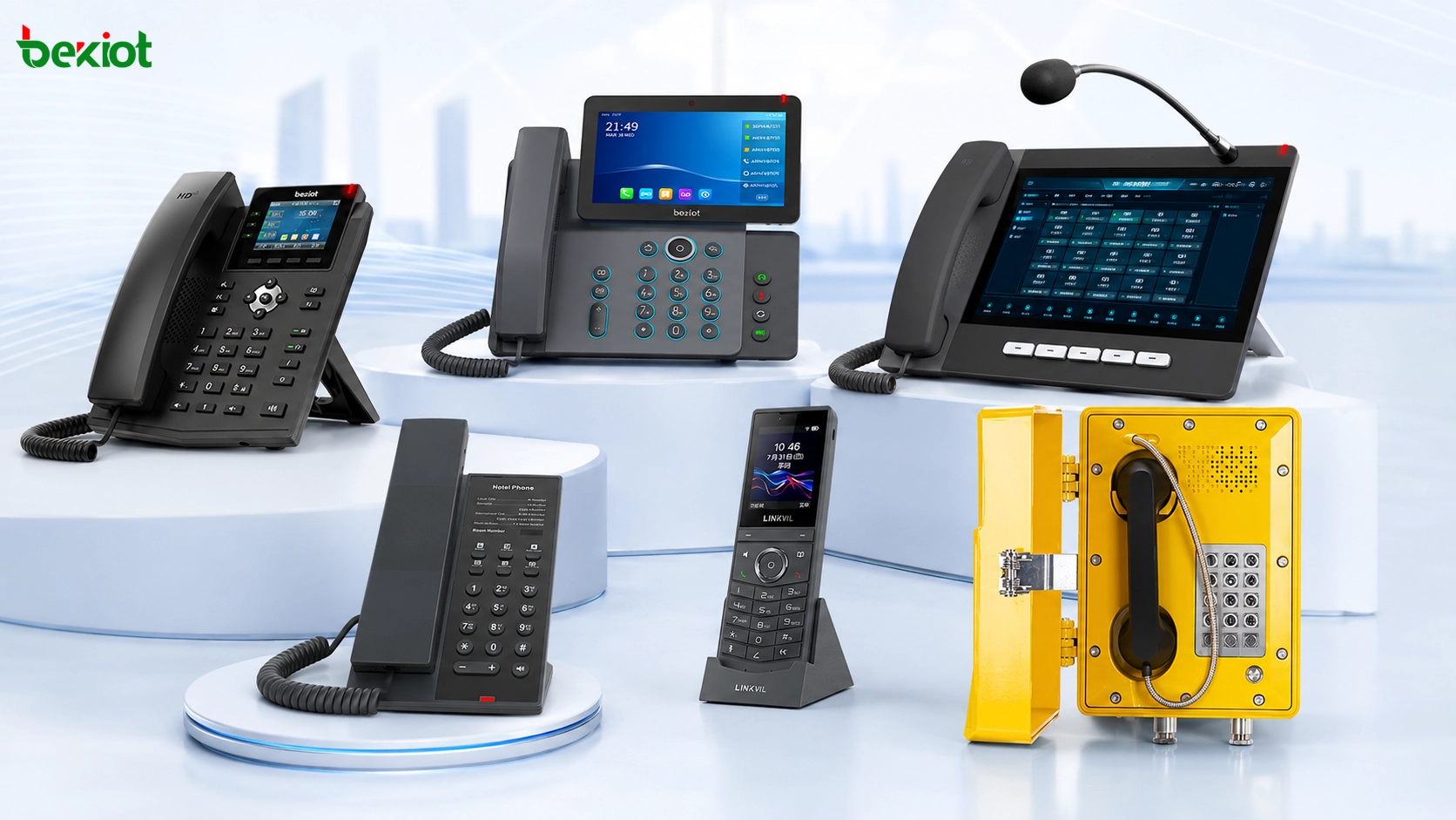 Welche Formen haben IP-Telefone? Typen, Funktionen und Anwendungsszenarien
