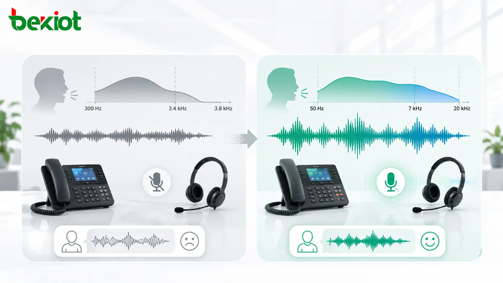 Was ist HD Voice? Audio-Vorteile, technische Merkmale und Anwendungen