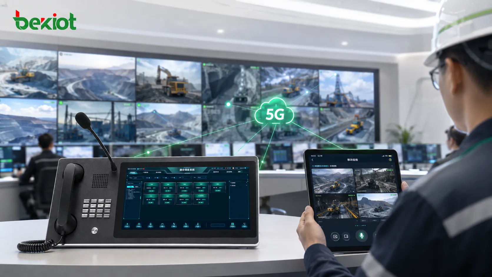 5G Smart-Mine-Videokonvergenzlösung