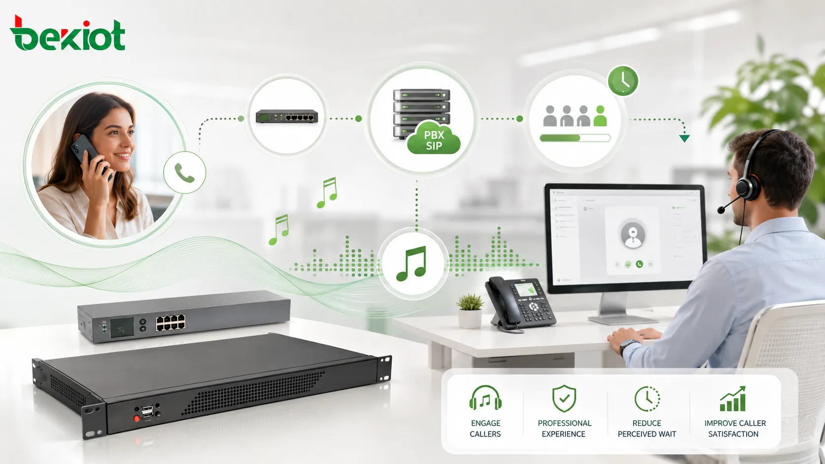 Was ist Wartemusik (MOH)? Häufige PBX- und SIP-Konfiguration