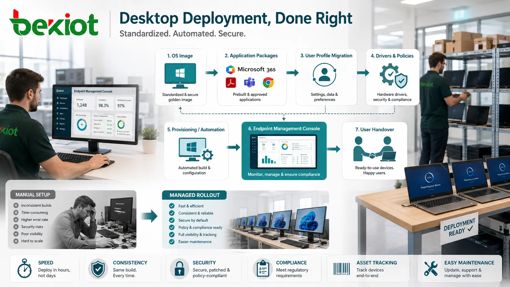 Was ist Desktop-Bereitstellung? Funktionen und Anwendungen