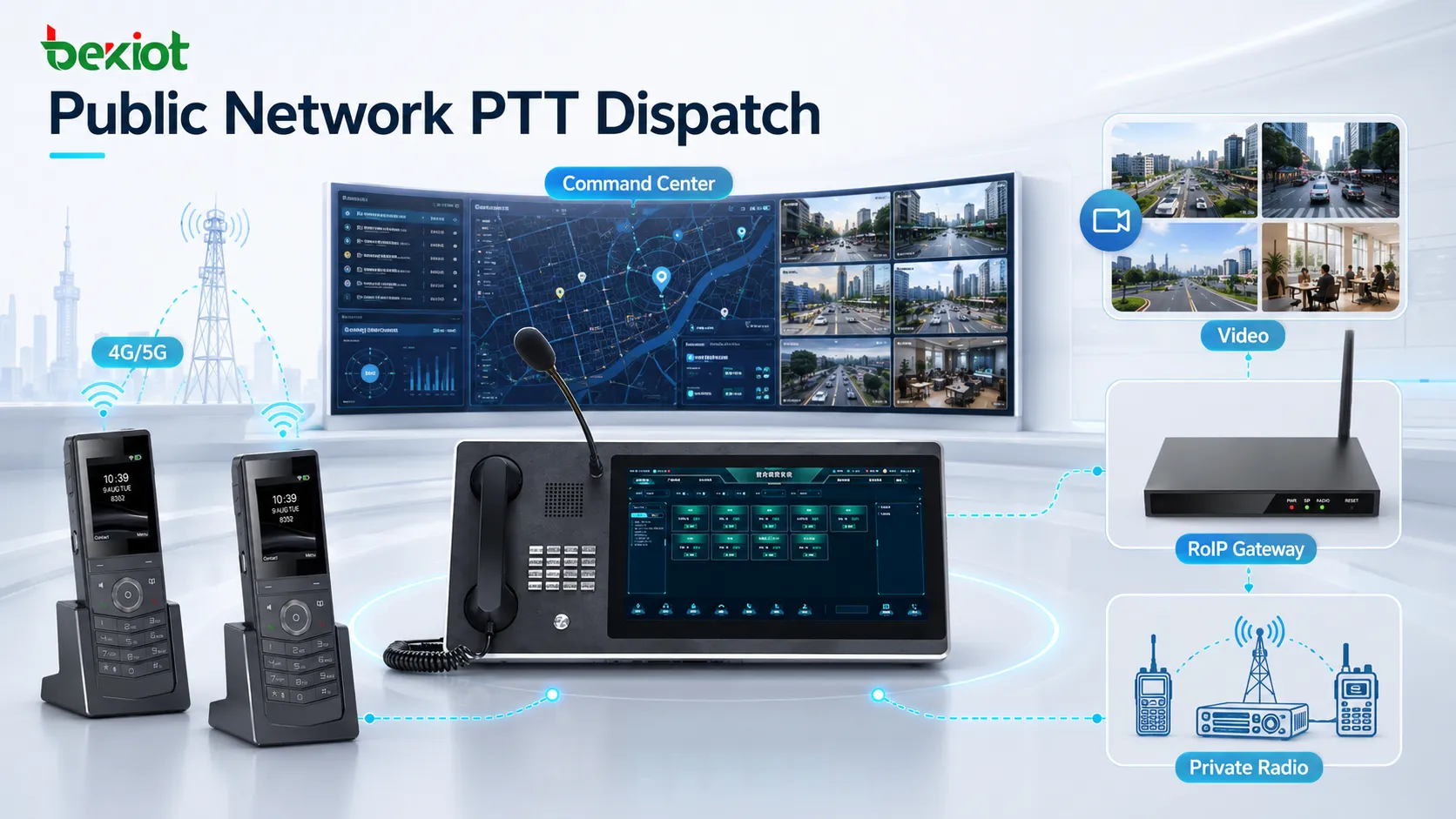 Selbstgebaute Public-Network-PTT-Lösung