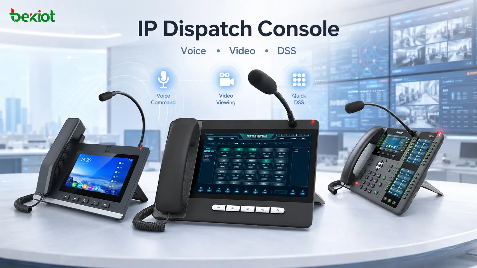 IP-Telefone für den Einsatz als Kommunikationskonsole