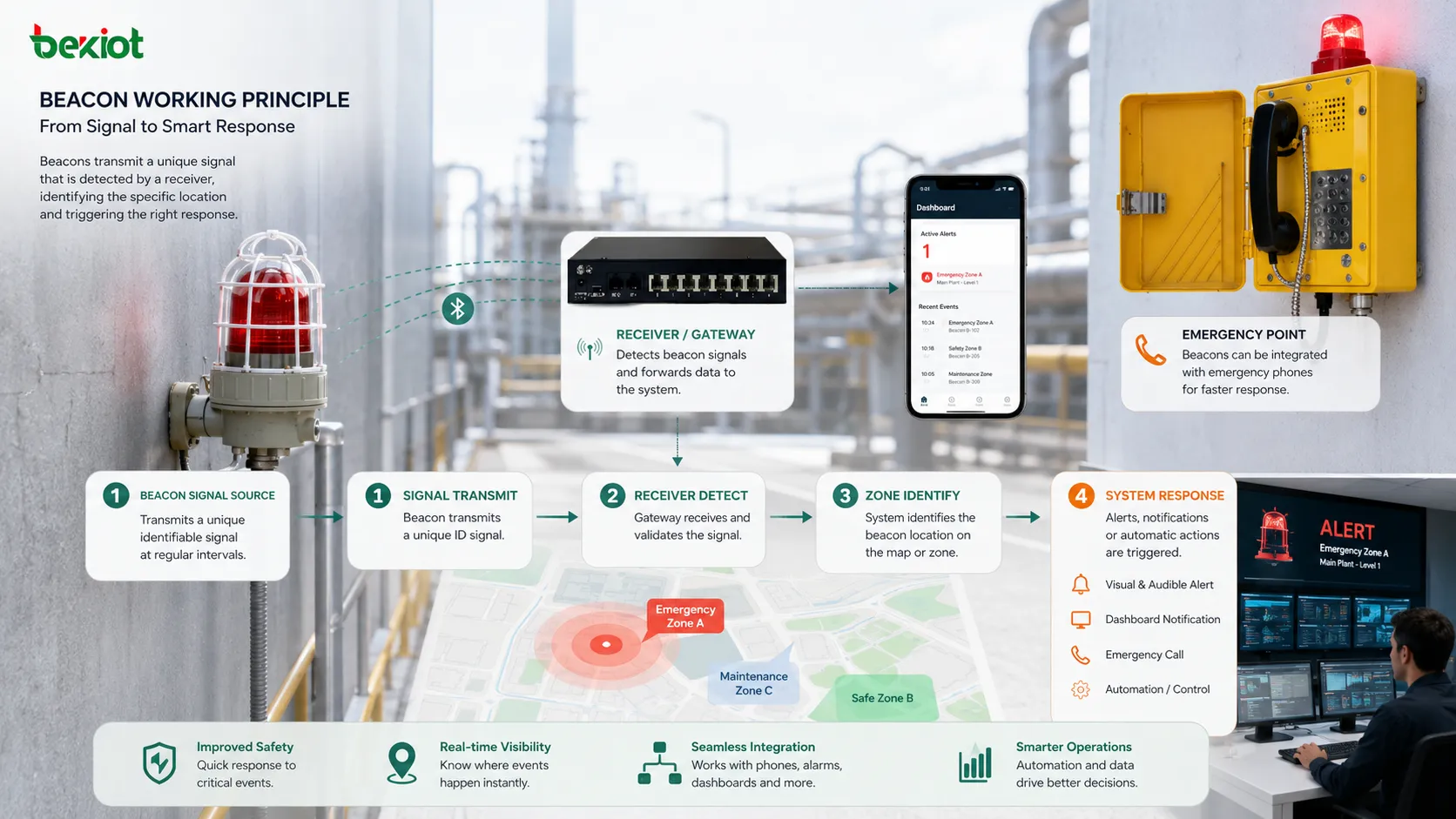 Was ist ein Beacon und welche Funktionen hat er?