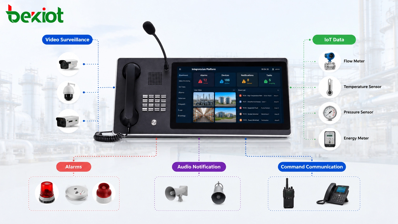 Wie man Audio und Video in industrielle Automatisierungsprojekte integriert