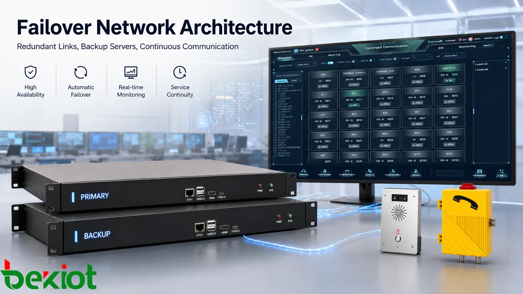 Analyse einer Failover-Netzwerkarchitektur