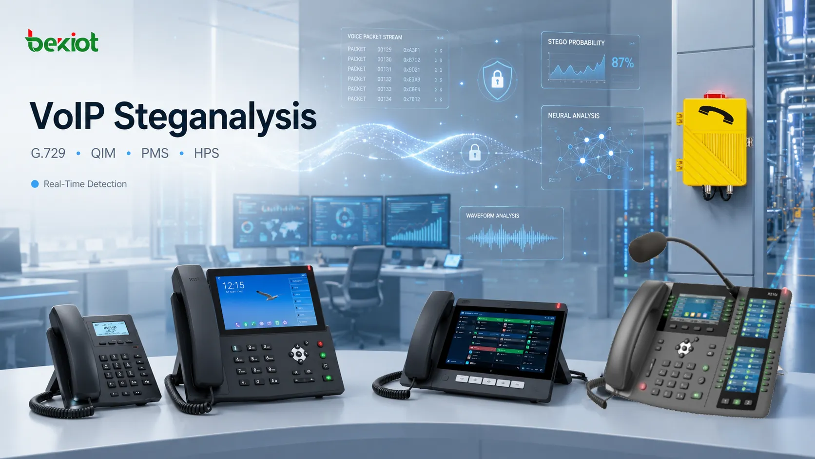 Wie lassen sich versteckte Daten in VoIP-Streams erkennen?