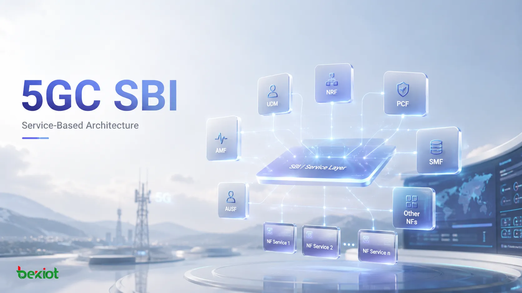 Überblick über die 5GC-SBI-Schnittstelle: Von Referenzpunkten zur servicebasierten Architektur