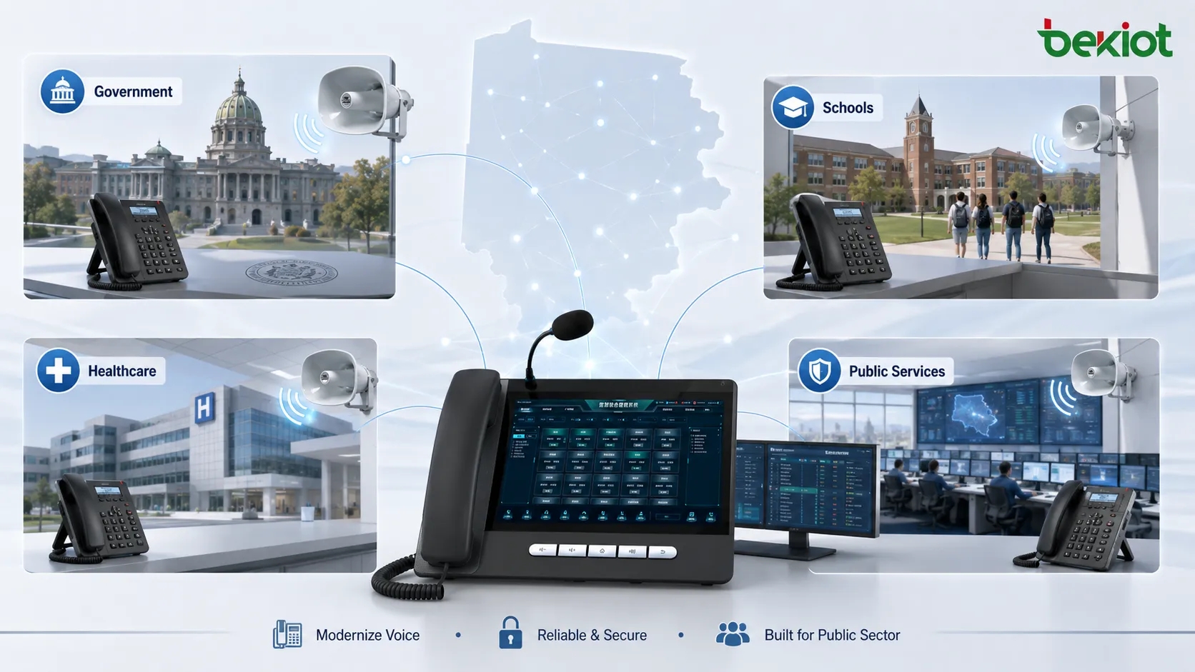 Vergabe eines PBX-Vertrags in Pennsylvania für lokale VoIP- und Kommunikationsdienste des öffentlichen Sektors
