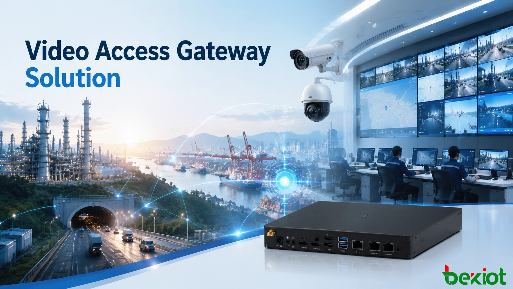 Videozugangs-Gateway-Lösung: Einheitliche Videointegration für intelligente Leitsysteme