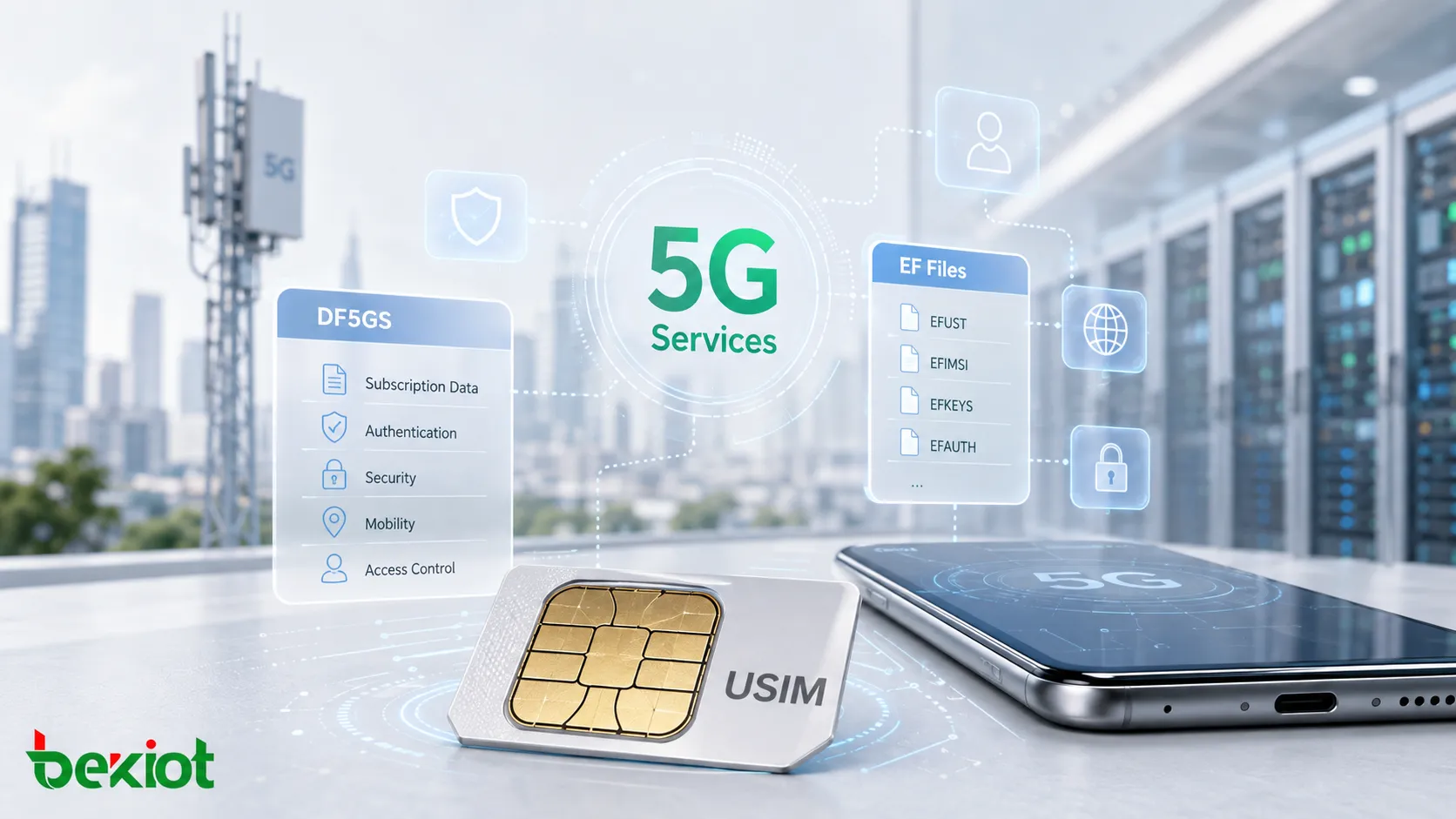 Warum benötigt die USIM für 5G neue Dienste und EF-Dateien?