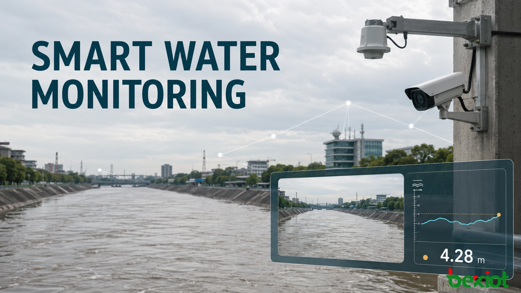 Wie Sie Radar-Wasserstandsdaten mit Live-Video kombinieren