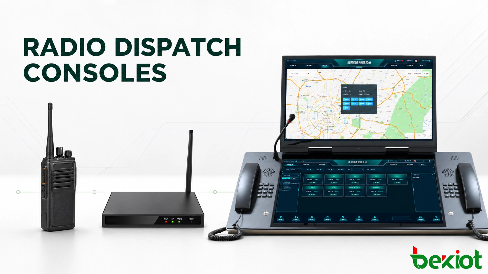 Funk-Dispatch-Konsolen: Funktionen, Typen und Systemintegration