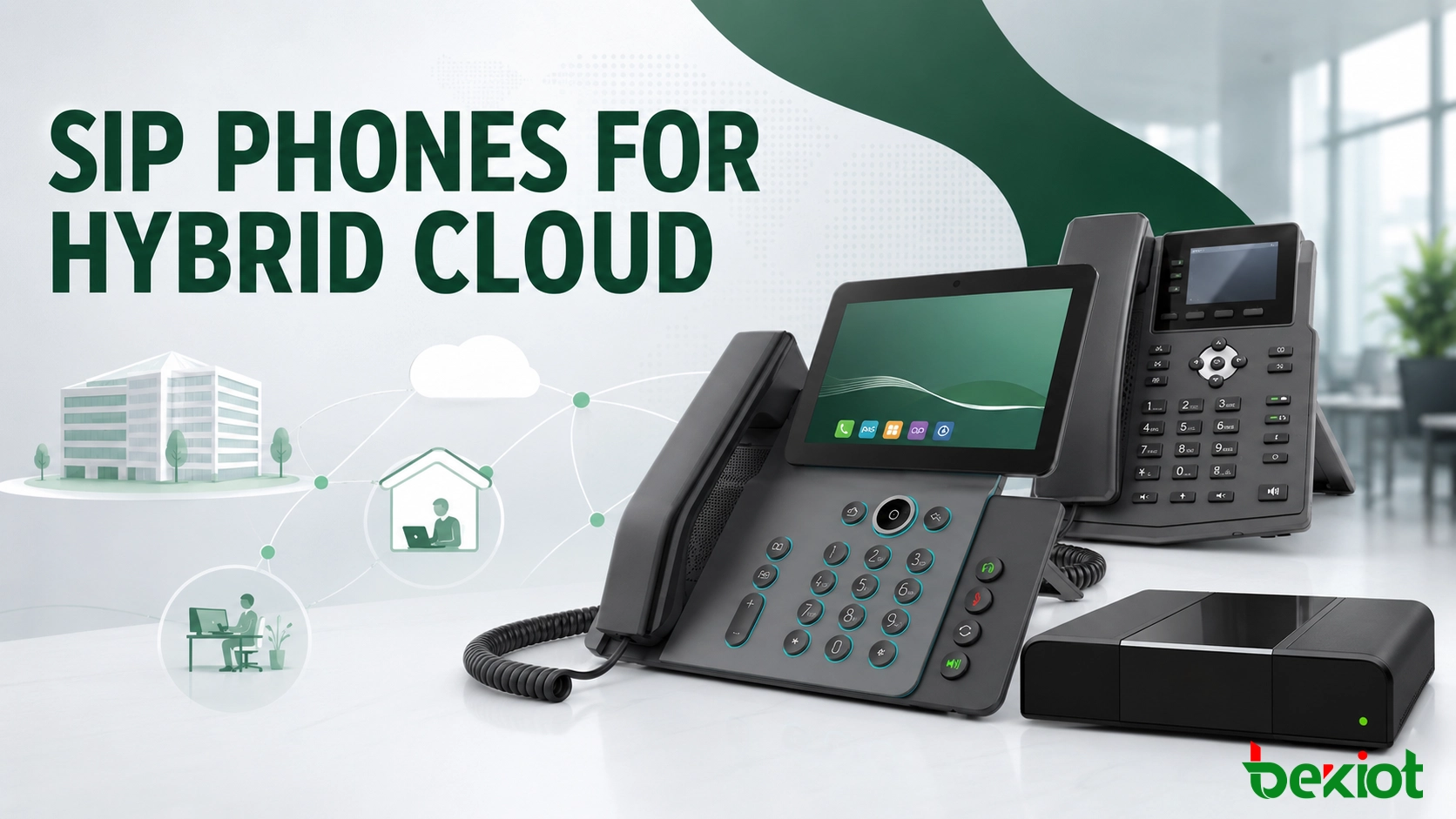 Wie SIP-Telefone hybride Cloud-Kommunikation unterstützen