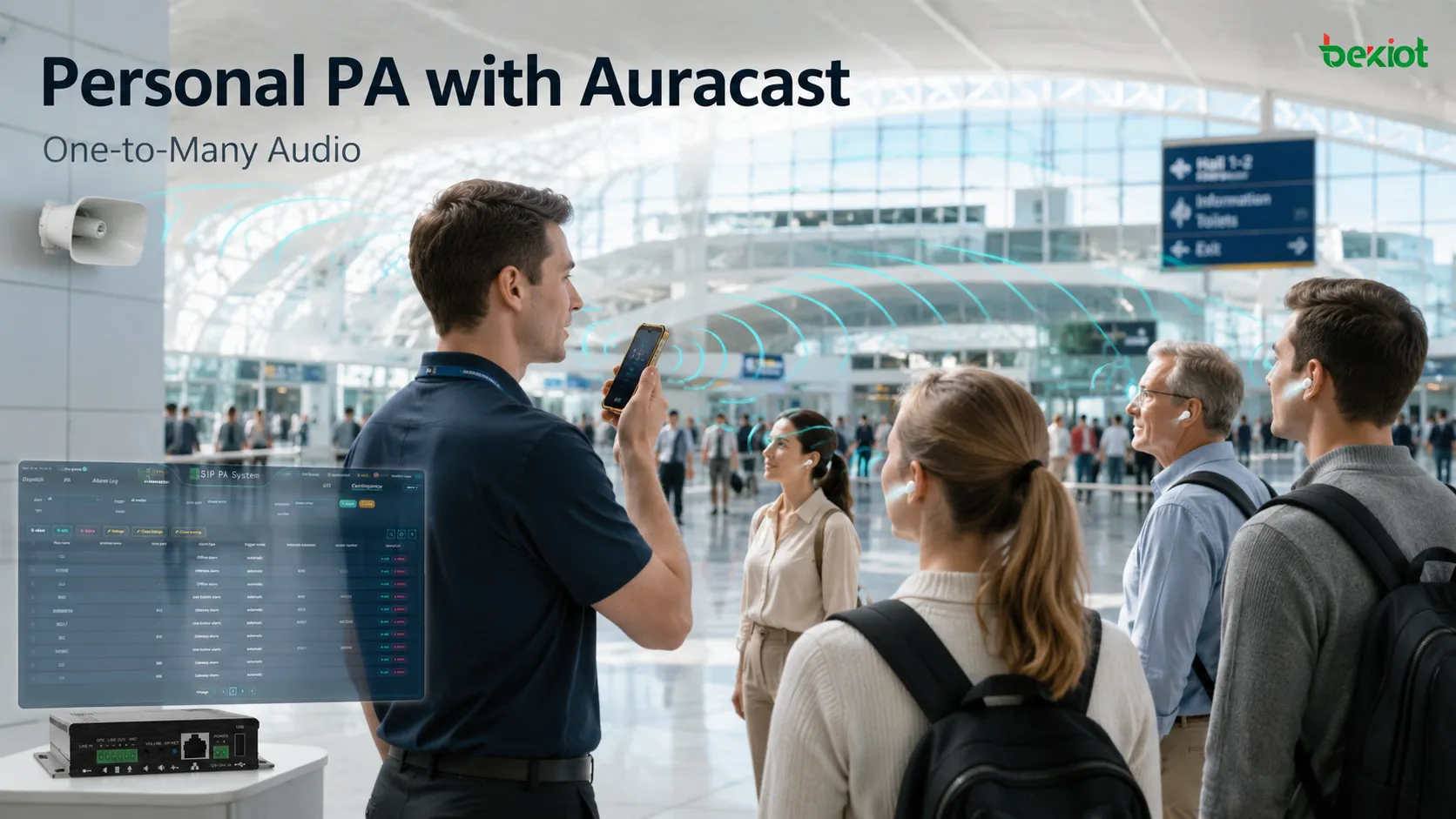 Kann ein Smartphone wirklich als PA-System dienen? Auracast definiert die Audioübertragung an viele Empfänger neu
