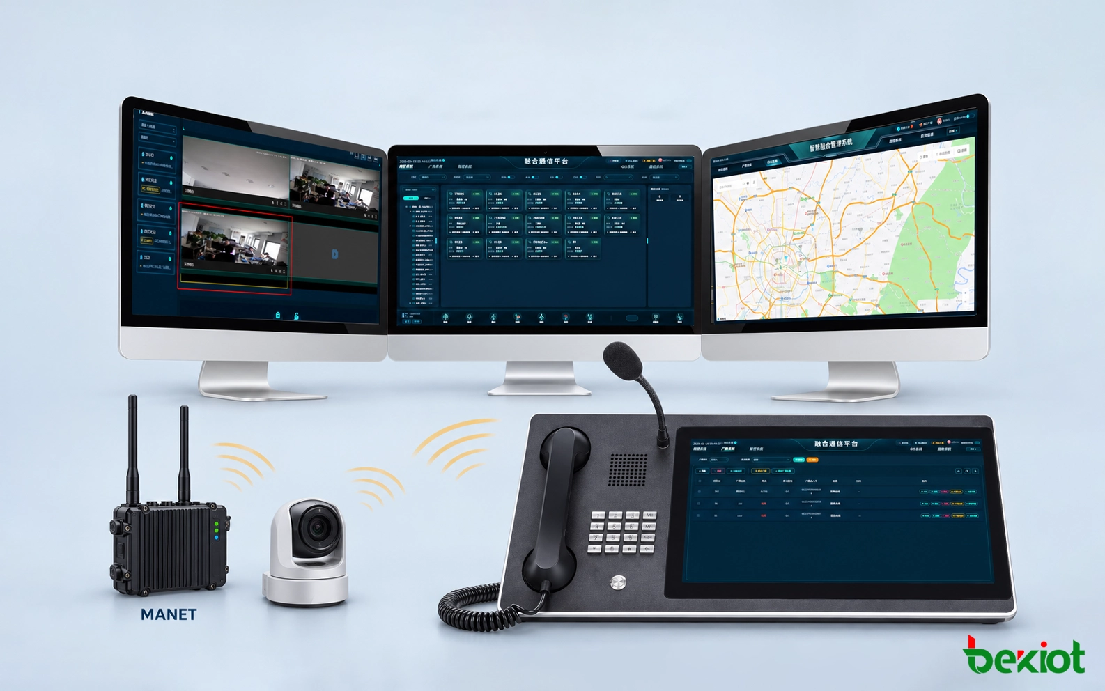 Breitband-Sprache, -Video und -Daten
