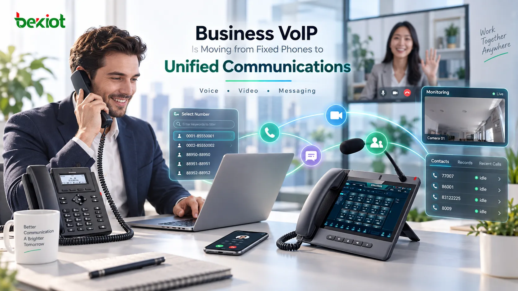 Business-VoIP entwickelt sich von Festnetztelefonen zu Unified-Communications-Plattformen