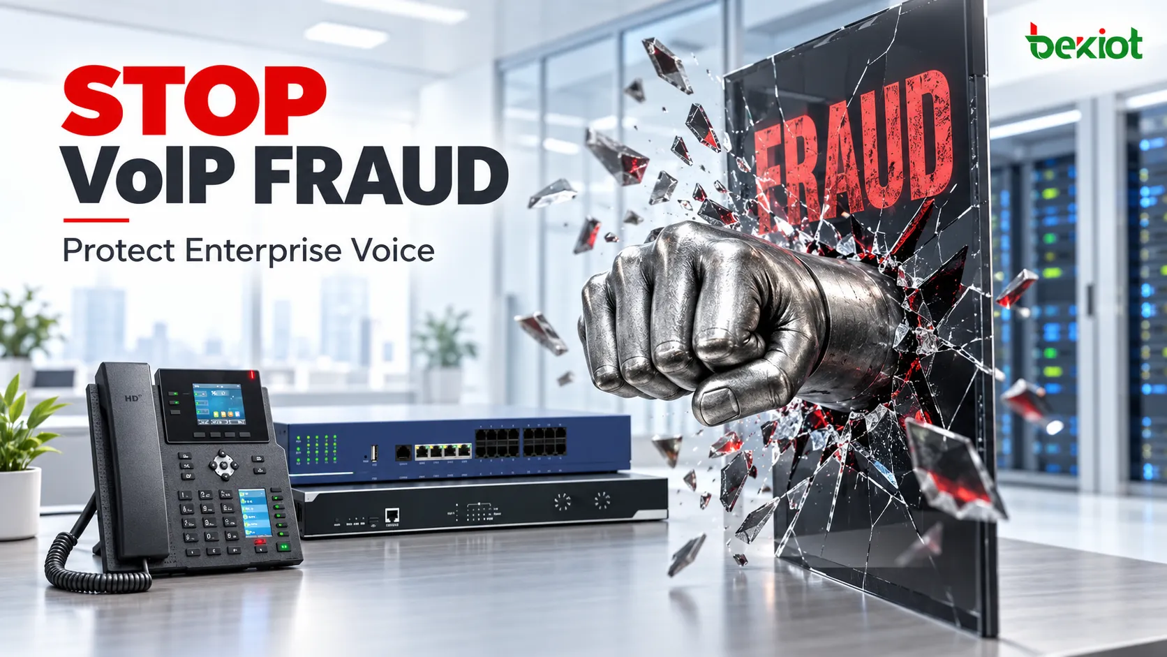 Vorsicht vor VoIP-Betrug: Wie können VoIP-Telefonsysteme die Kommunikation schützen?