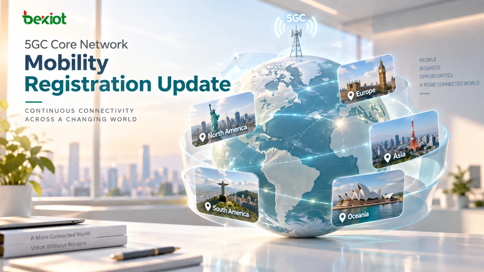 5GC-Kernnetz: Ablauf des Mobility Registration Update